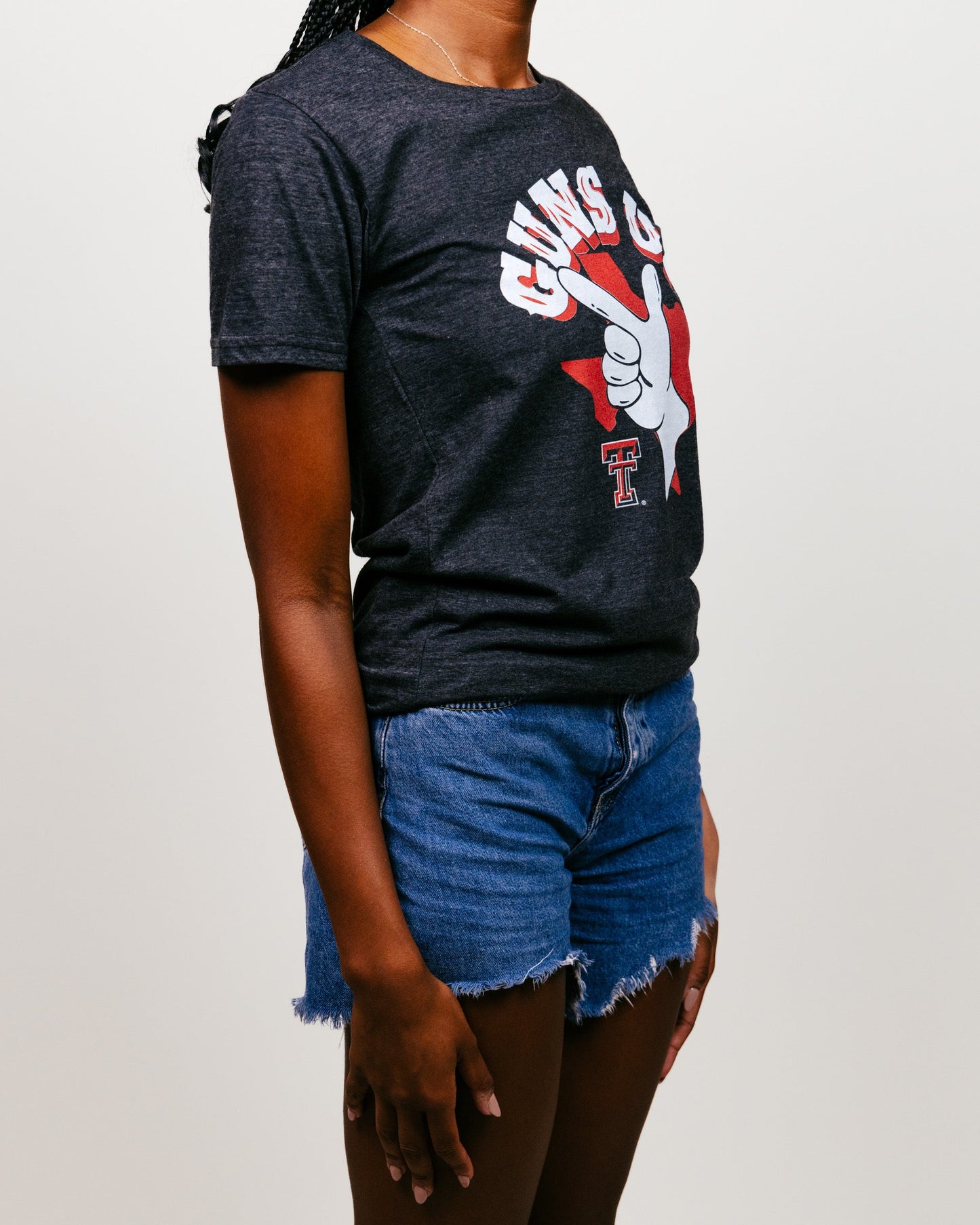Texas Tech Guns Up Black T-Shirt