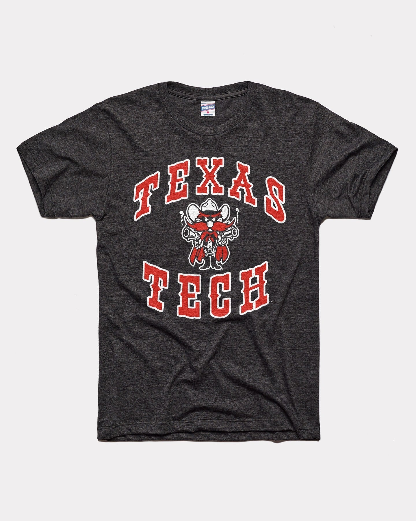 Texas Tech Double Arch Vintage Black T-Shirt