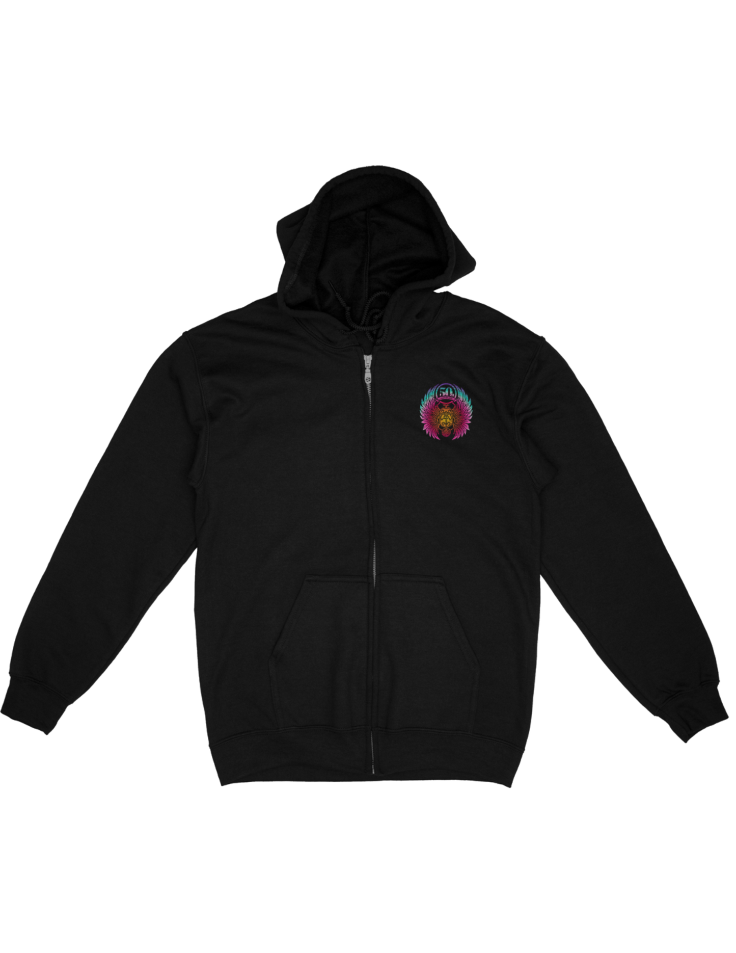 Black Freedom 1973-2023 Zip Up Hoodie
