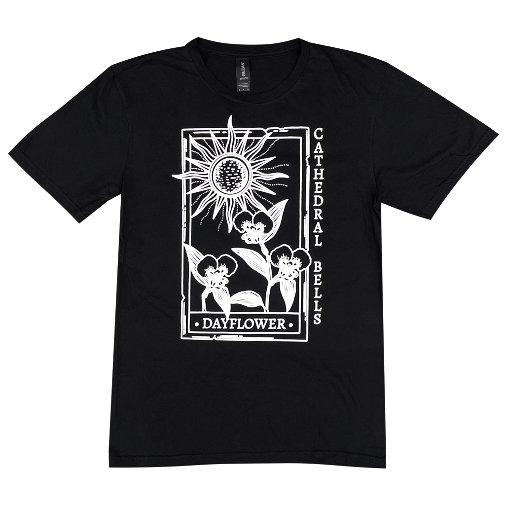 Dayflower Black T-Shirt