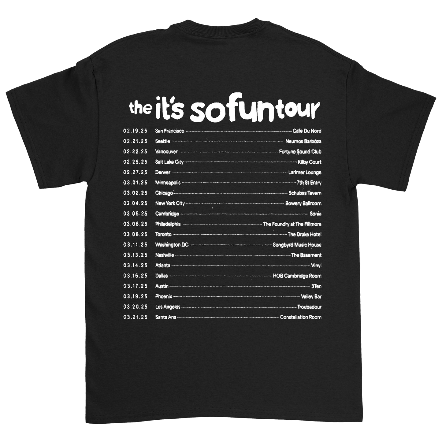 Grace Enger - Piano Tee - Black