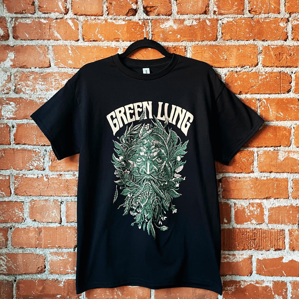 Foliate Head Black T-Shirt