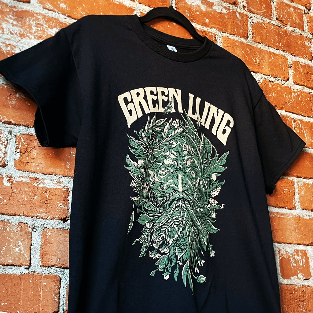 Foliate Head Black T-Shirt