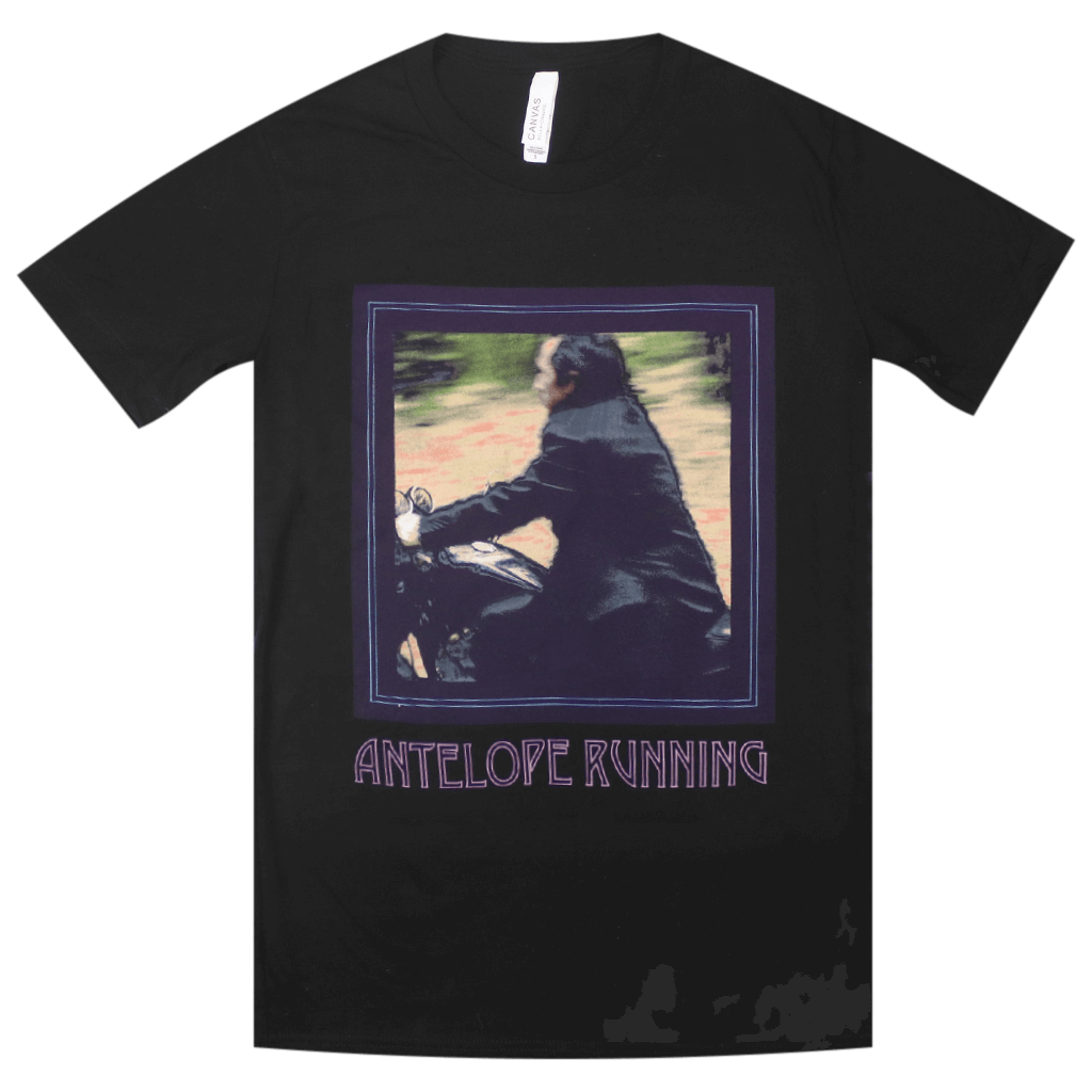 Antelope Running Black T-Shirt
