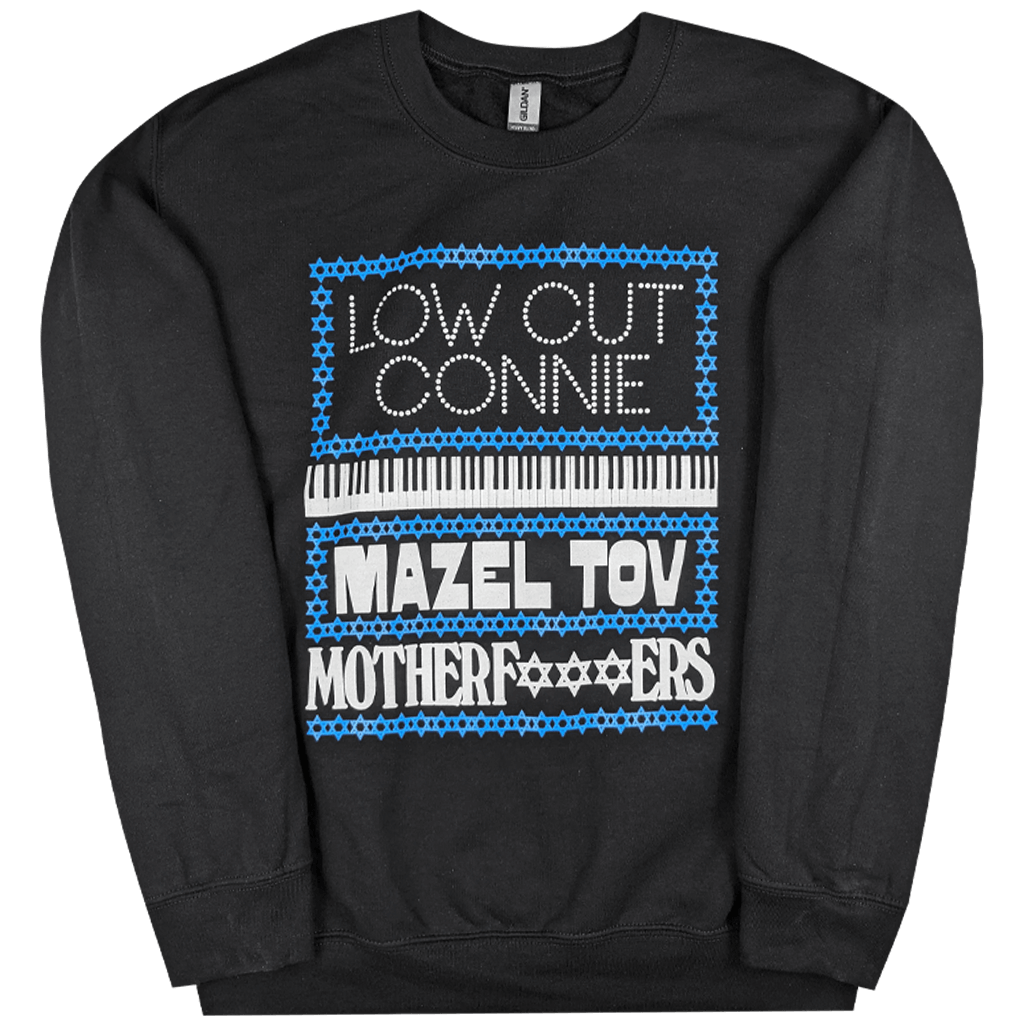 Mazel Tov Black Sweatshirt