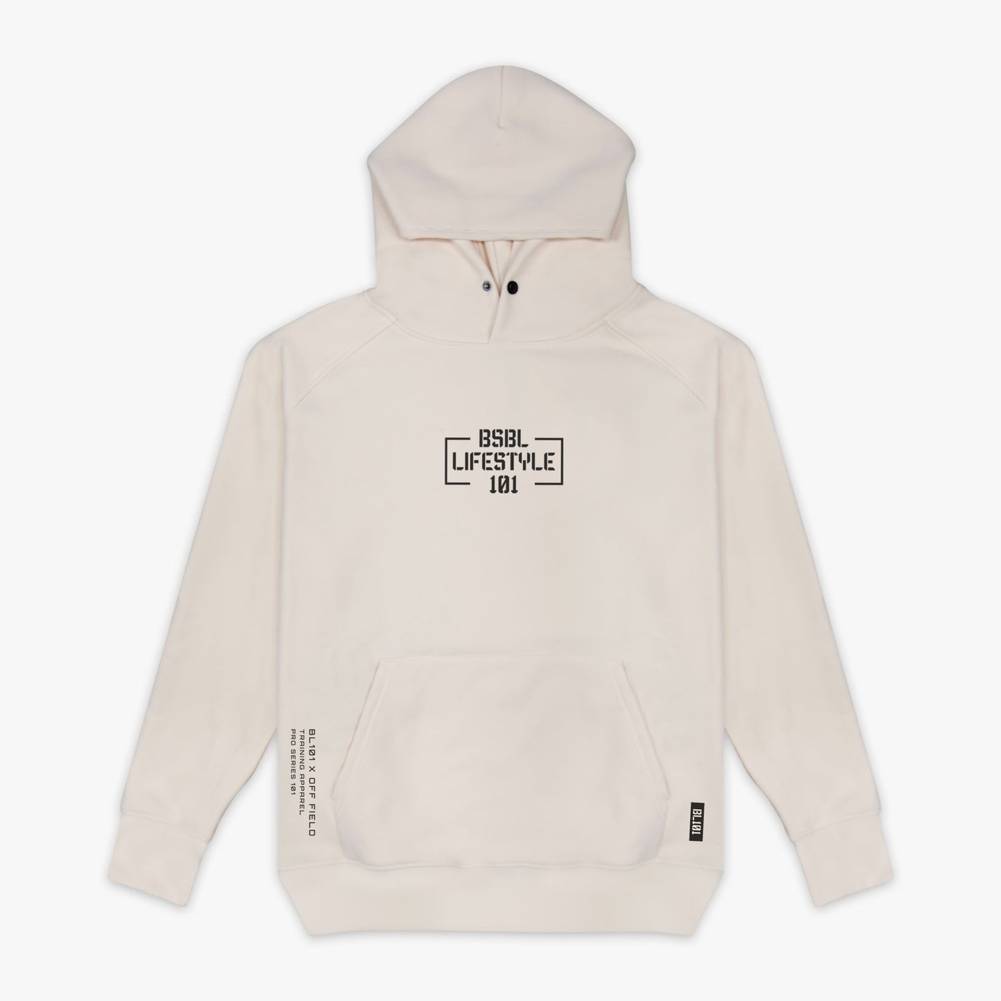 Off-Field Performance Hoodie - Bone/Black
