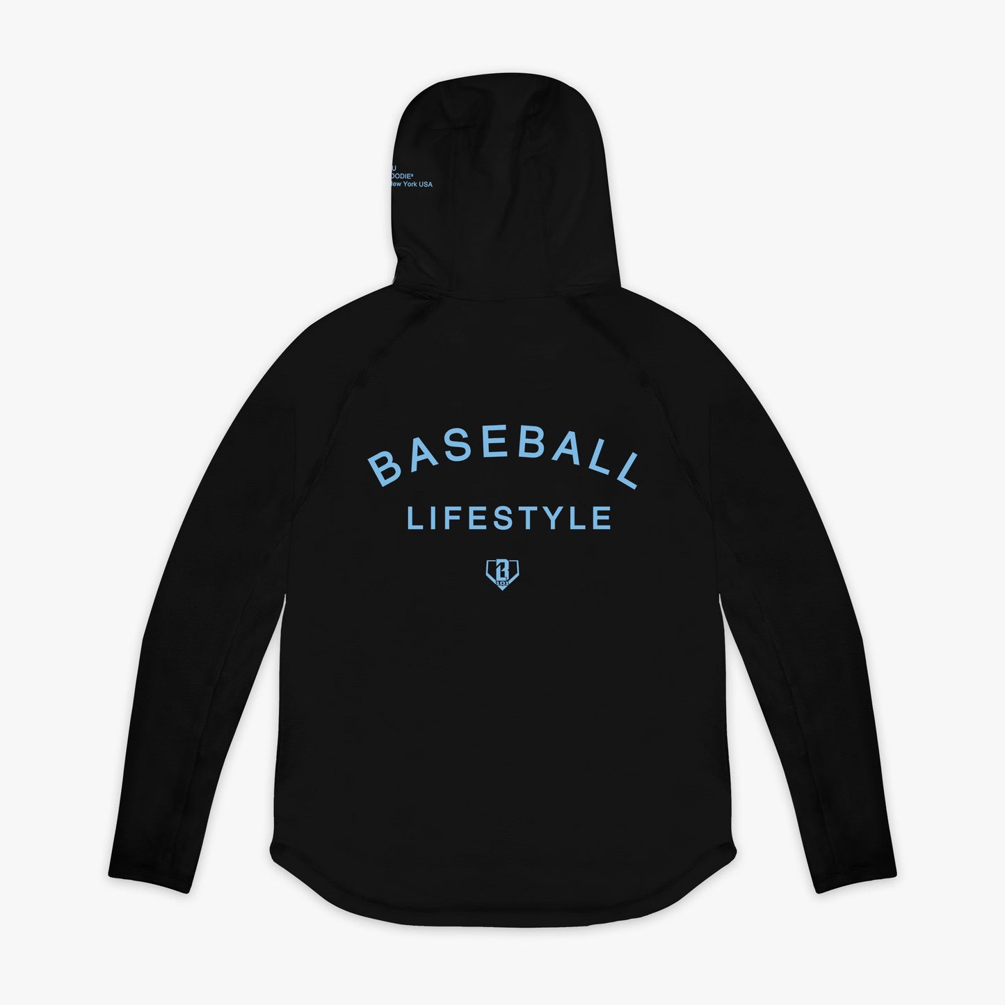 Off-Field Hoodie V2 - Black/Light Blue
