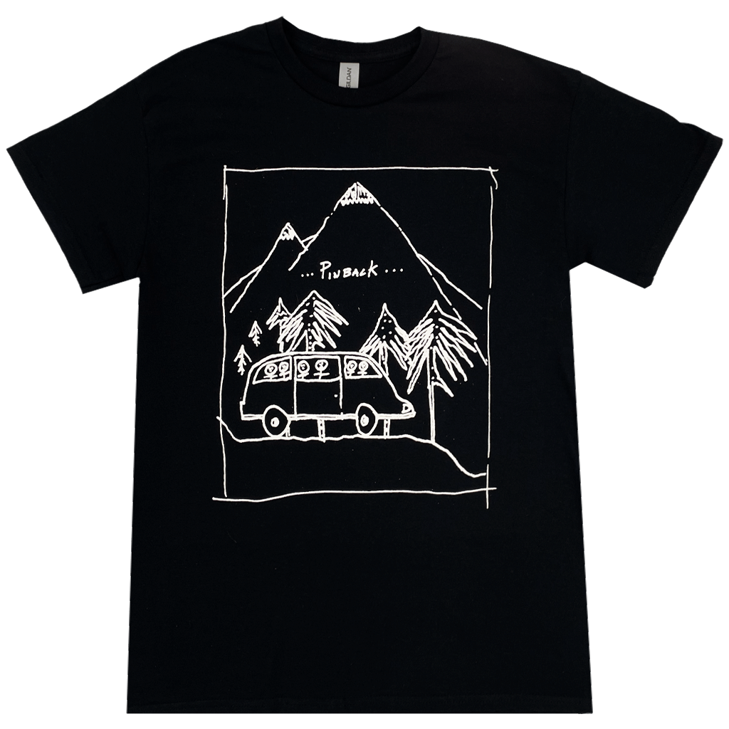 Camping Black T-Shirt