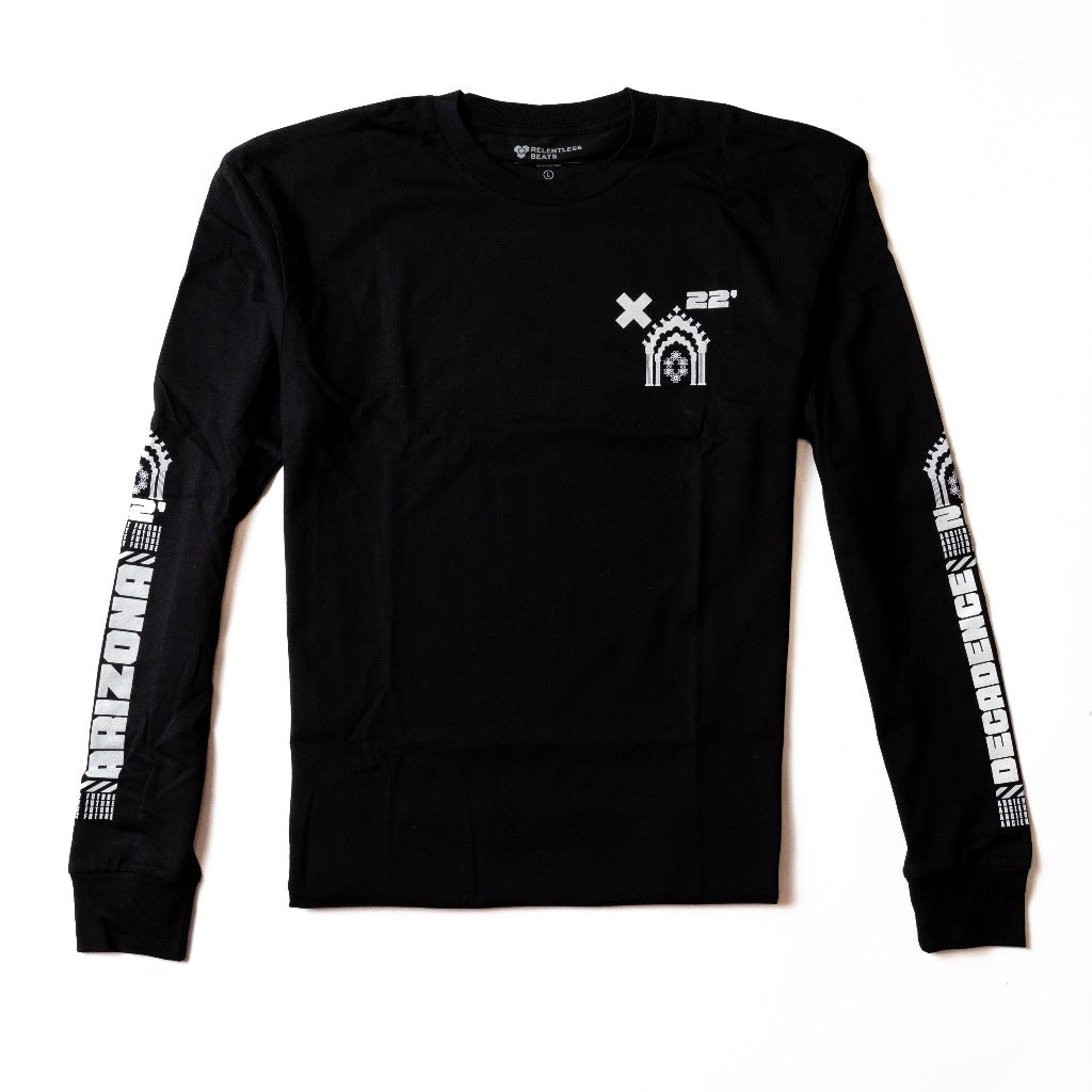 Decadence: Ancient Future Black Long Sleeve T-Shirt