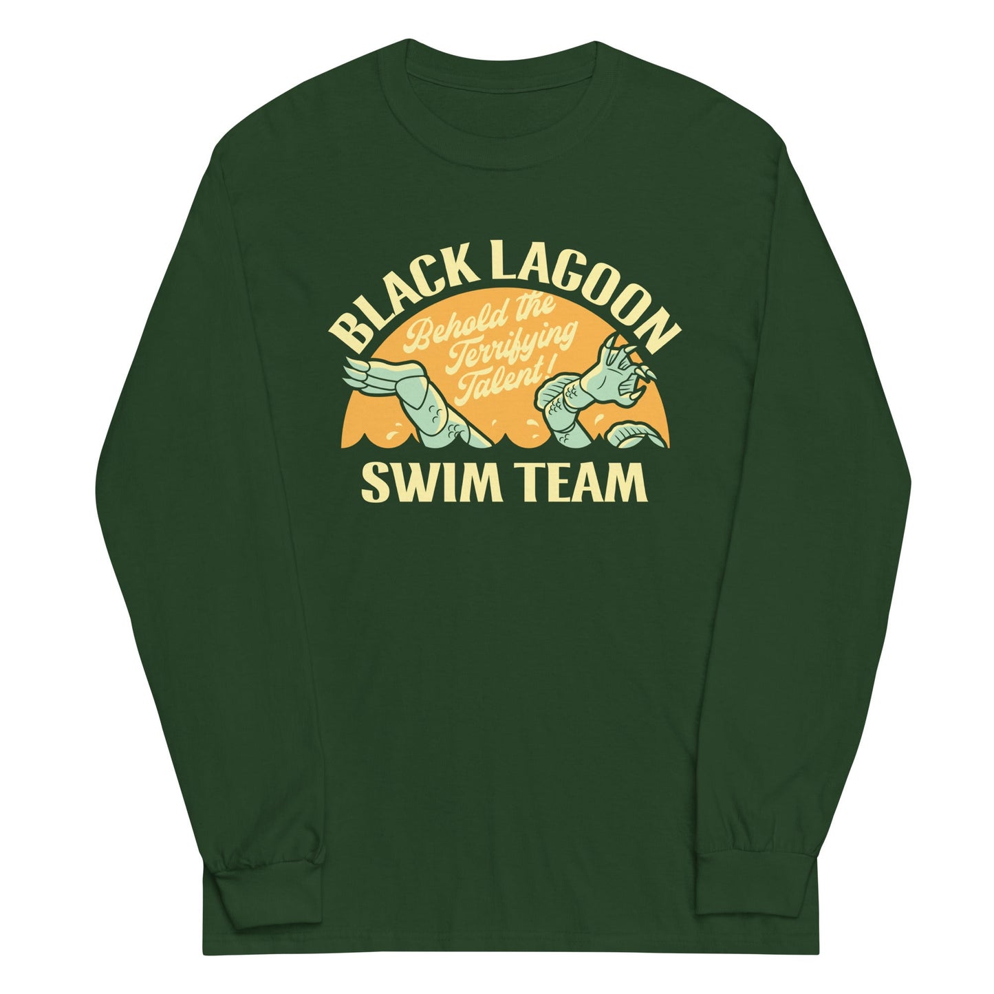 Black Lagoon Swim Team Unisex Long Sleeve Tee