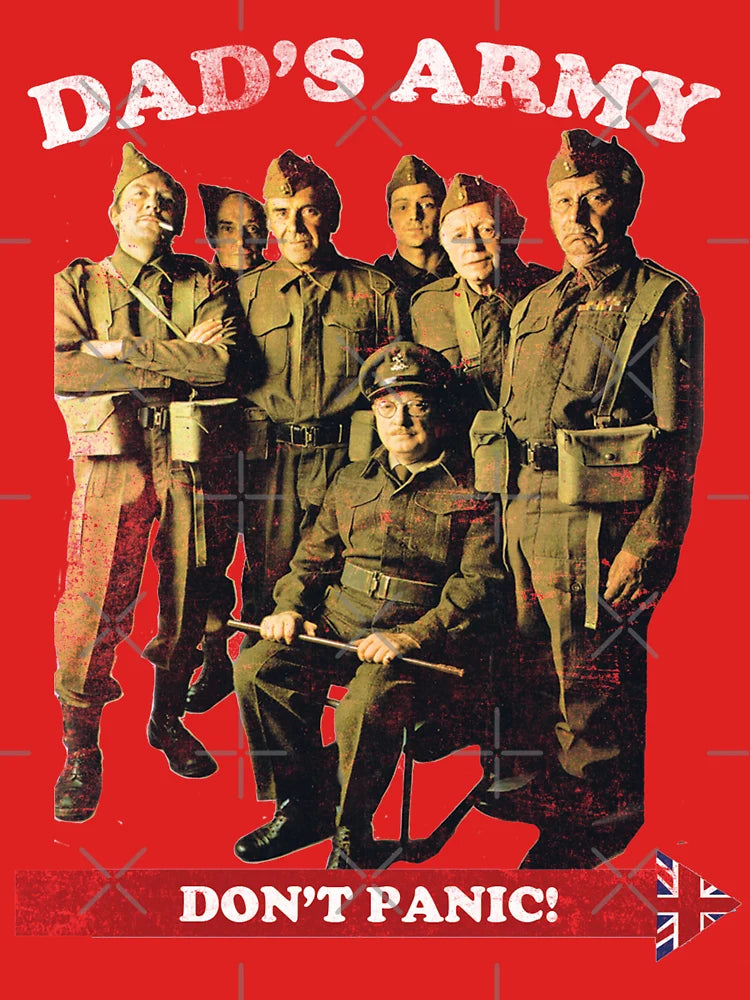 Dad's Army - Don't Panic Classic T-Shirt