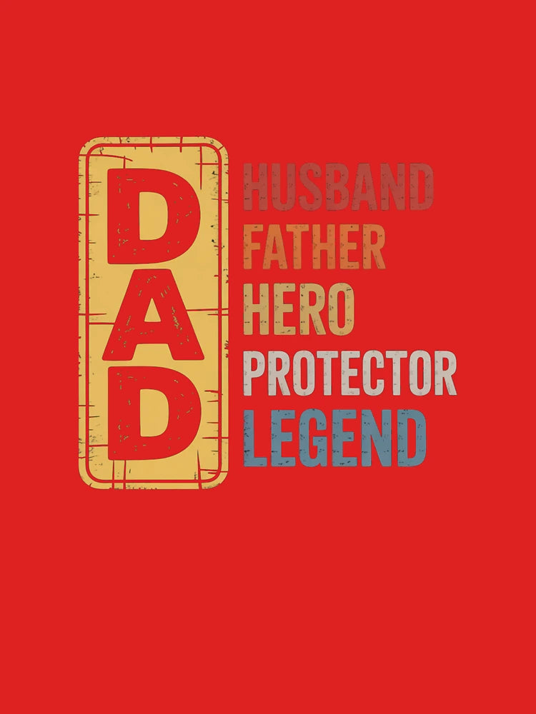 Dad Husband Father Hero Legend Classic T-Shirt