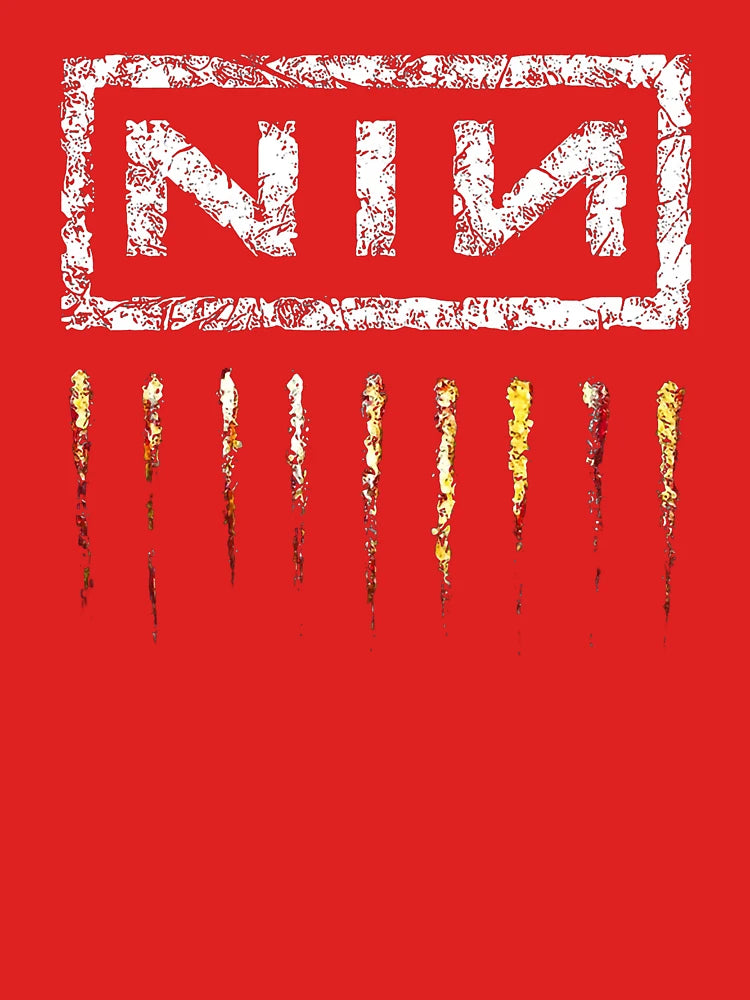 Dark Red of N-I-N Classic T-Shirt