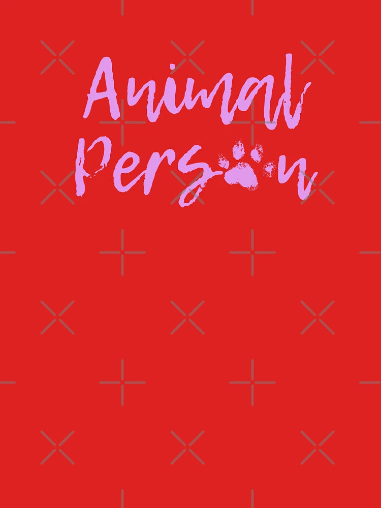 "Animal Person" Pawprint (Pinkish-Lavender) Classic T-Shirt