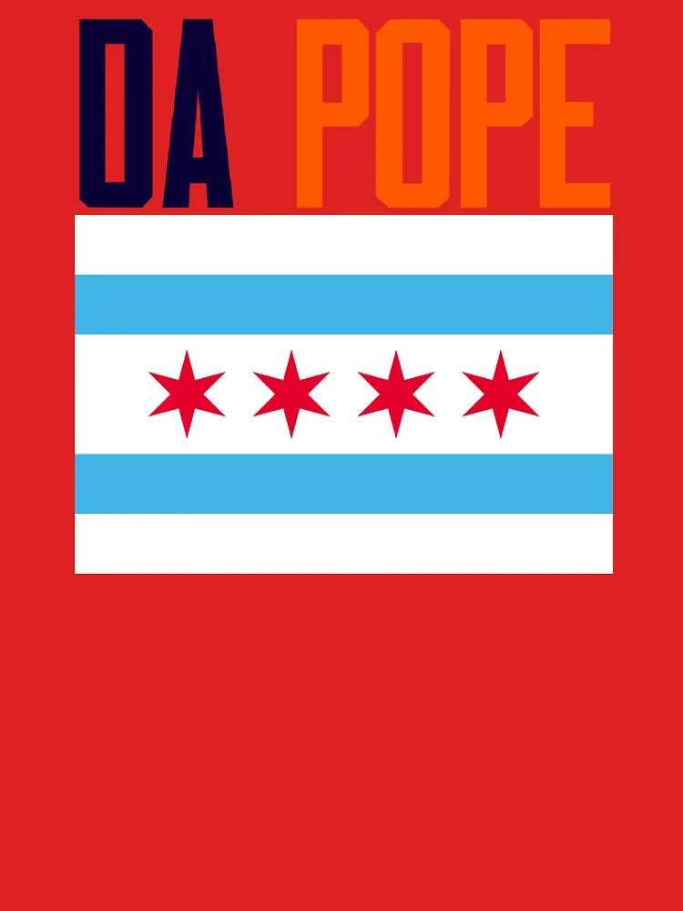 Da Pope Chicago flag Classic T-Shirt