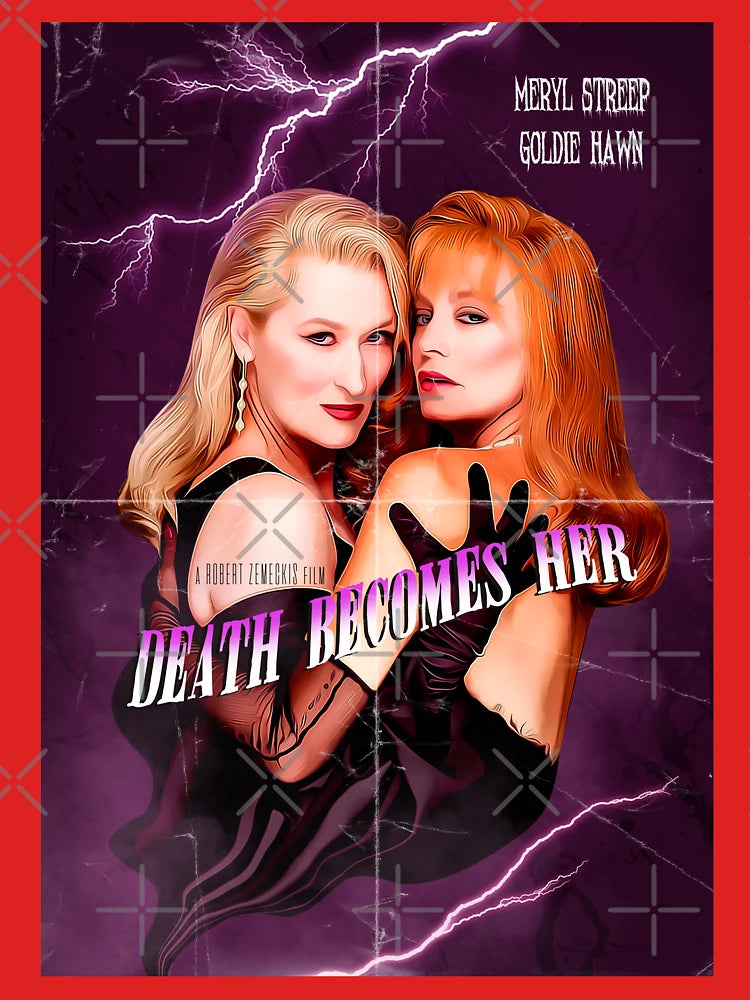 "Death Becomes Her" Vintage Movie Poster Classic T-Shirt