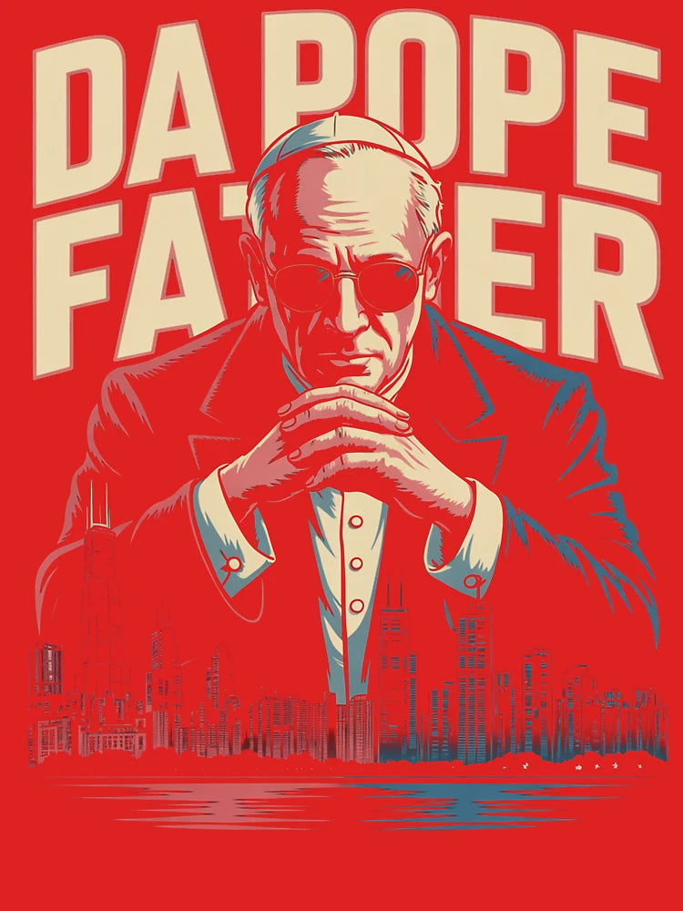 Da Pope Father Funny Street Art Bold Design Classic T-Shirt