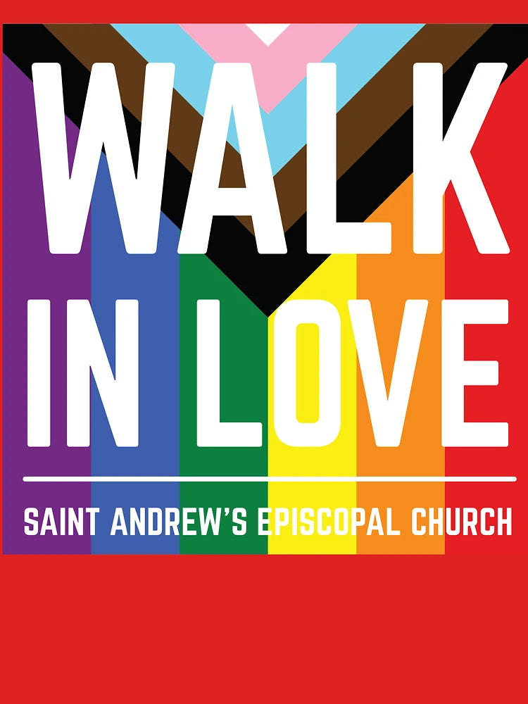 DARK SHIRT OPTION Pride Walk in Love • Saint Andrew's Episcopal Church Classic T-Shirt