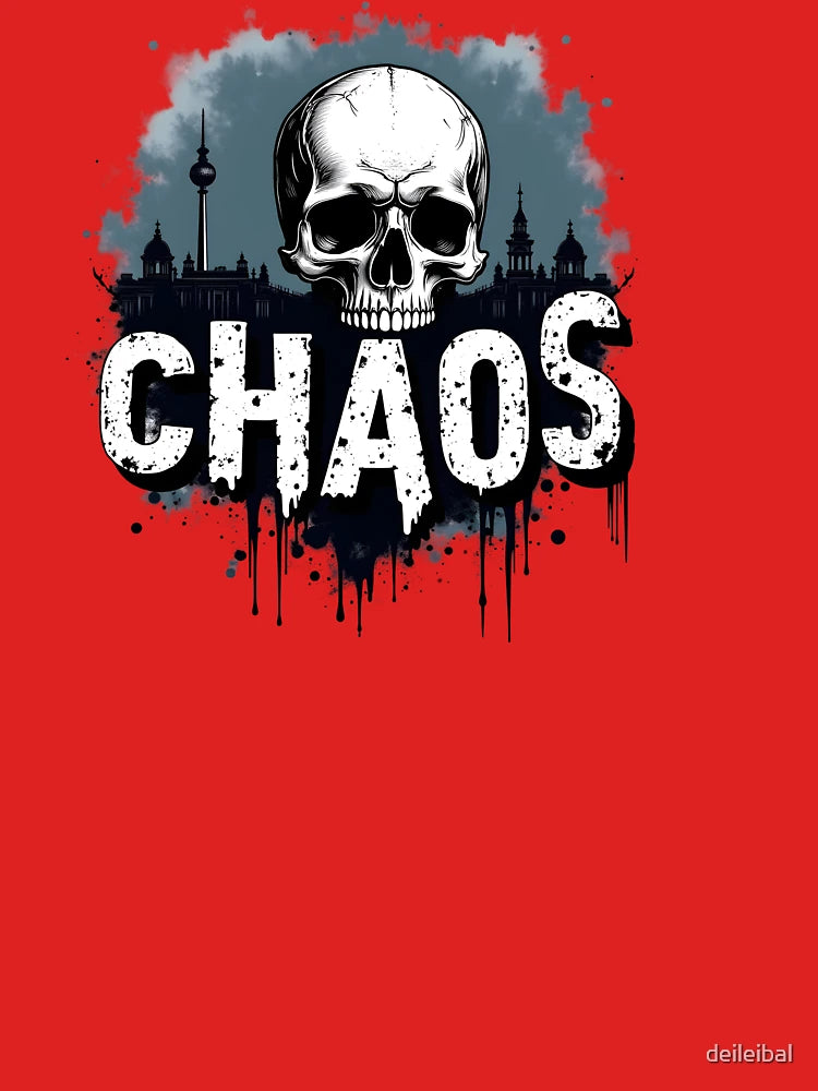 Dark Berlin Chaos Skull Classic T-Shirt