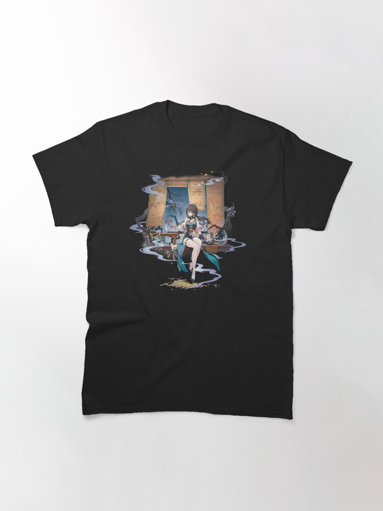 Honkai: Star Rail - Ruan Me Official Character Wish - Gacha Splash Art Classic T-Shirt