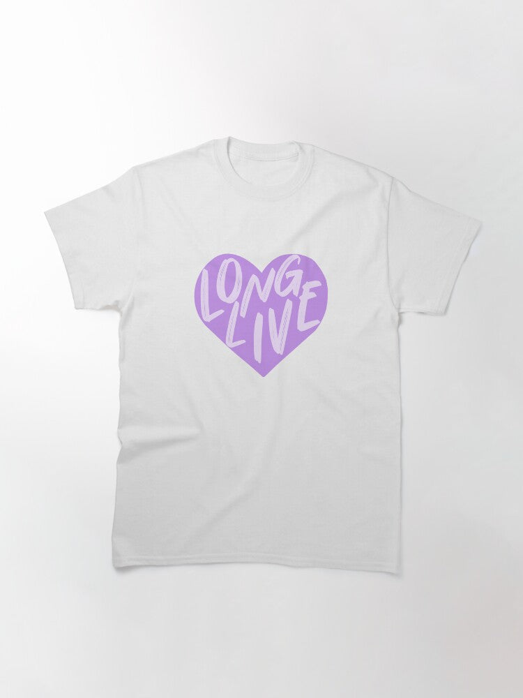 Taylor Swift speak now long live purple heart Classic T-Shirt