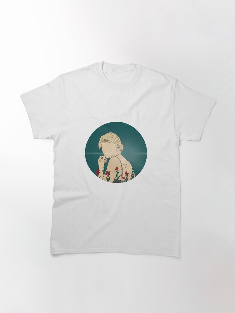 Taylor Swift Folklore Sticker Drawing Classic T-Shirt