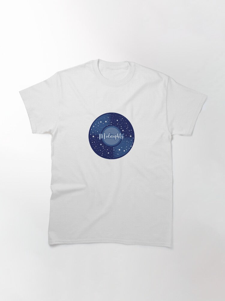 Midnights Inspired Album Vinyl Record Aesthetic - TS Classic T-Shirt