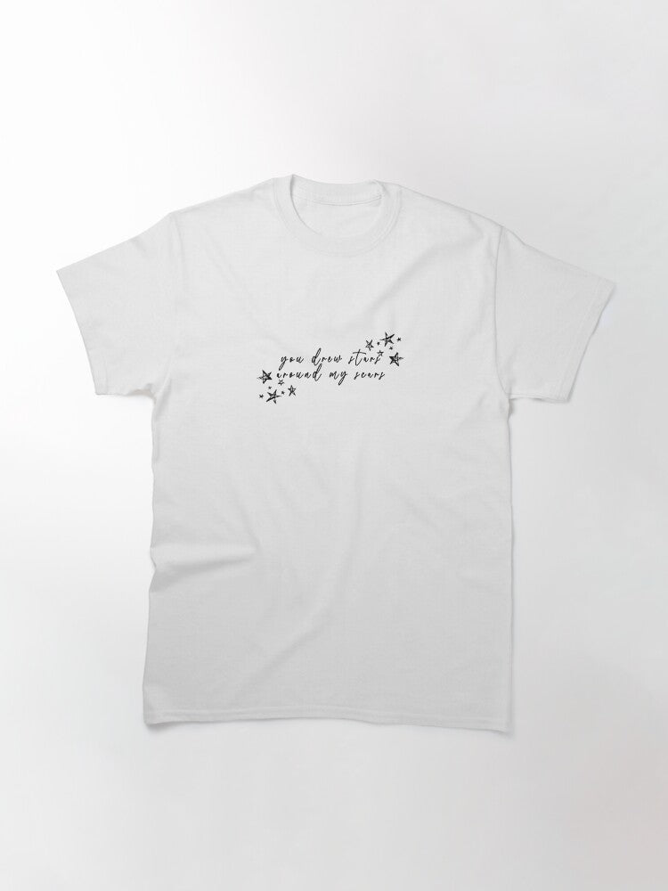 You drew stars around my scars - Taylor Swift Classic T-Shirt Style001