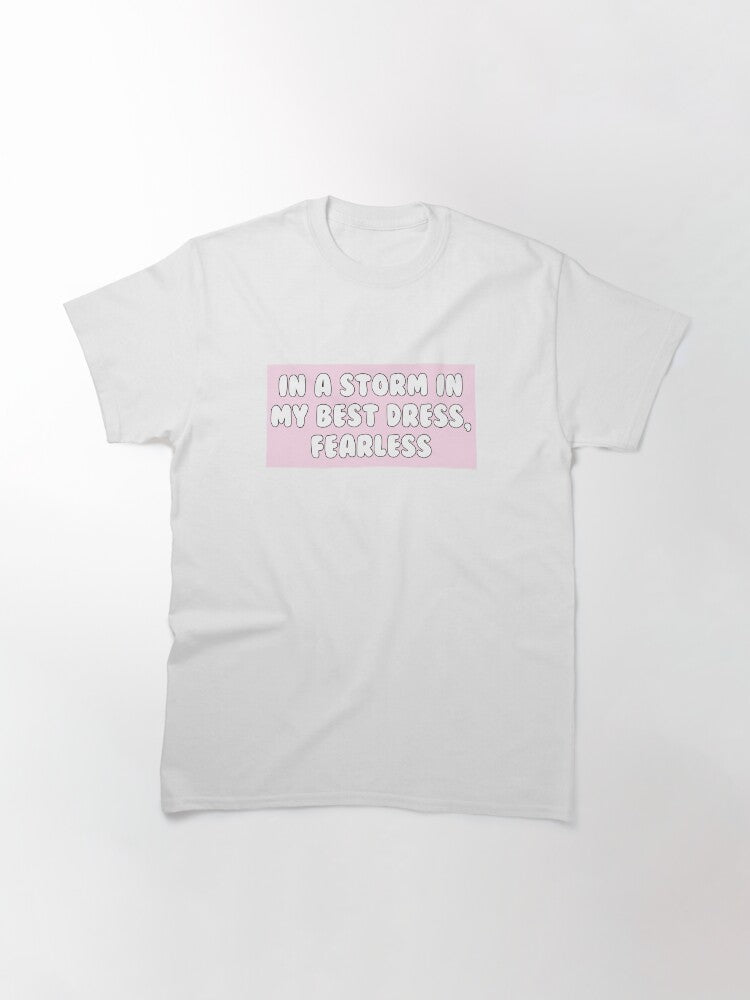 fearless lyrics— taylor swift “speak now” Classic T-Shirt