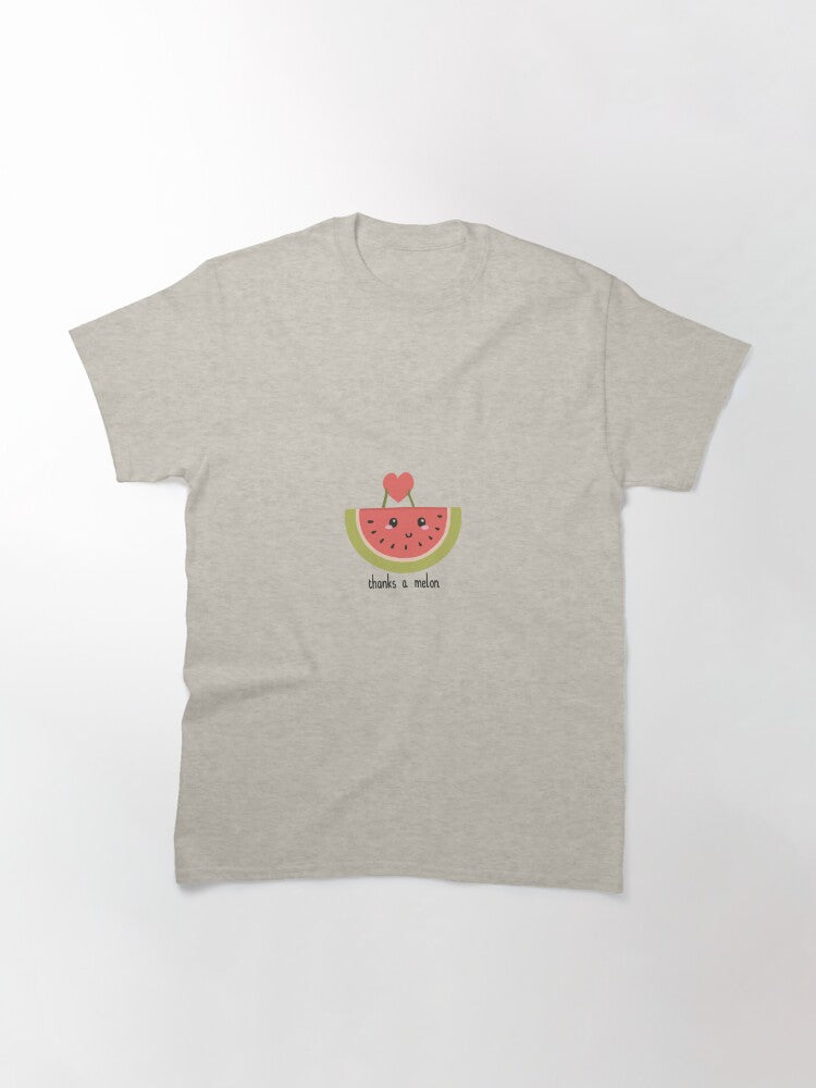 Thanks a melon! Watermelon Fruity Pun Classic T-Shirt