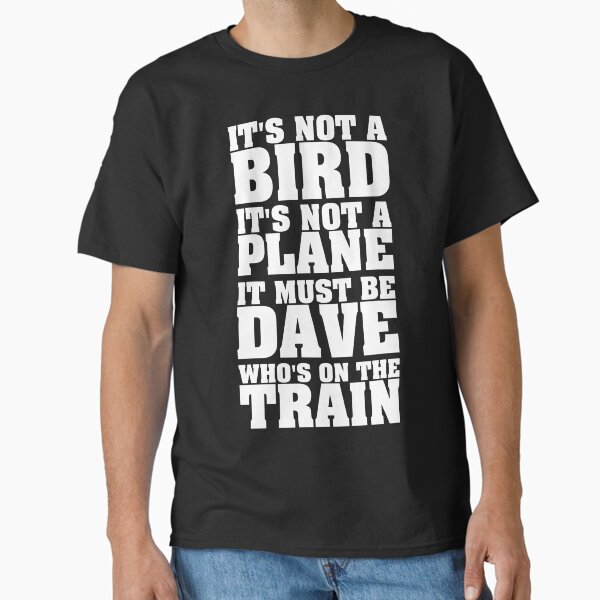 Dave on the train Classic T-Shirt
