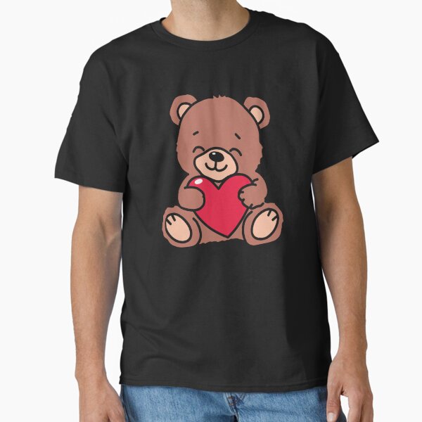 Cute love heart care bear aesthetic vintage Classic T-Shirt