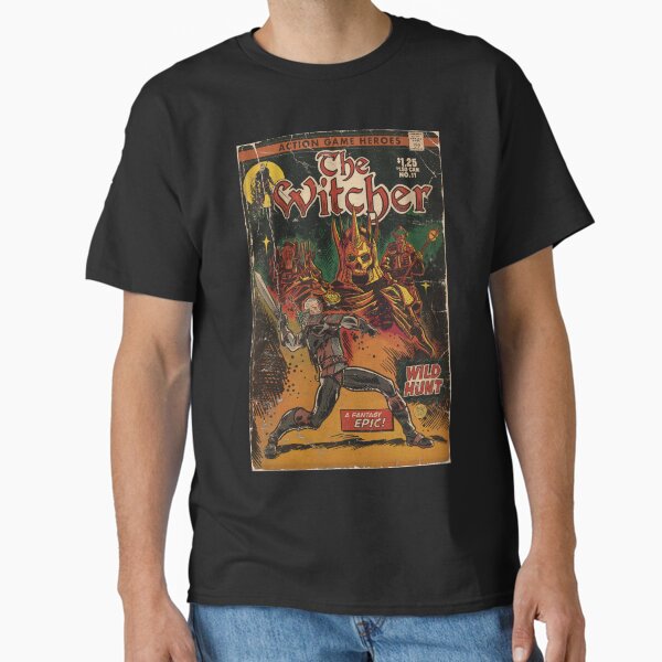 "Fantasy Epic" Comic Book Cover Fan Art Classic T-Shirt