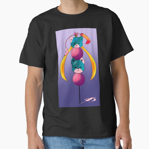 Dango dog and cat sailor moon Skewer Classic T-Shirt
