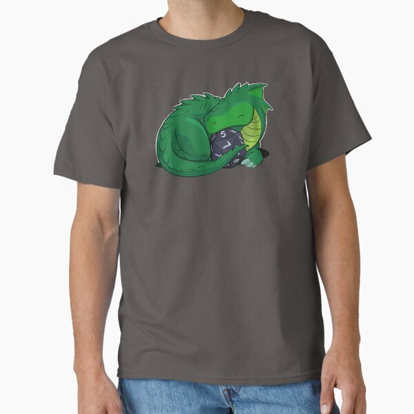 D20 Green Dragon Classic T-Shirt