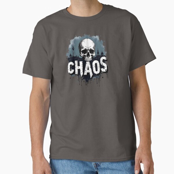 Dark Berlin Chaos Skull Classic T-Shirt