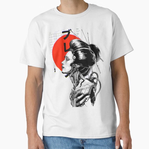 Cyberpunk Vaporwave Japanese Classic T-Shirt
