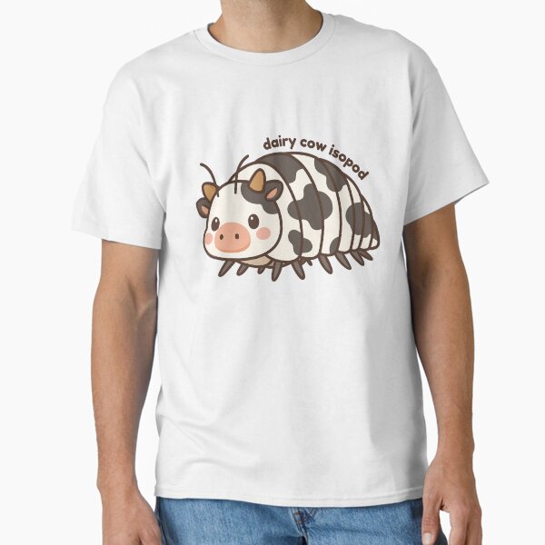 dairy cow isopod - quirky sticker design Classic T-Shirt