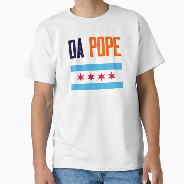 Da Pope Chicago flag Classic T-Shirt