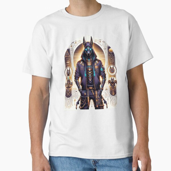 Cyber Anubis Egyptian God Classic T-Shirt