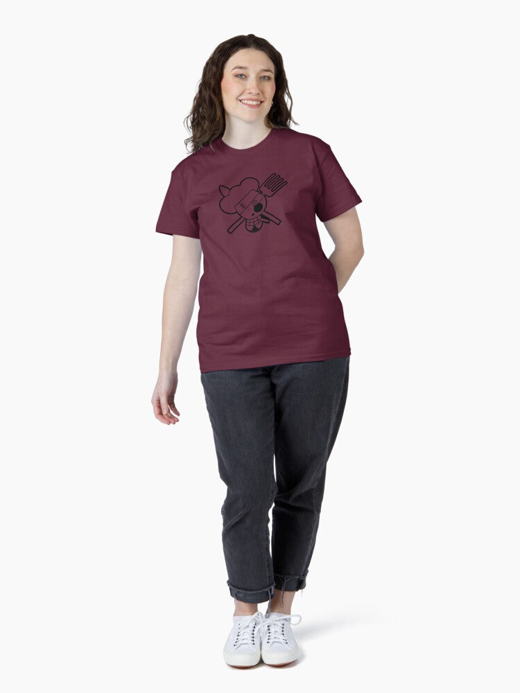 Sanji Jolly Roger 2 Classic T-Shirt Style004