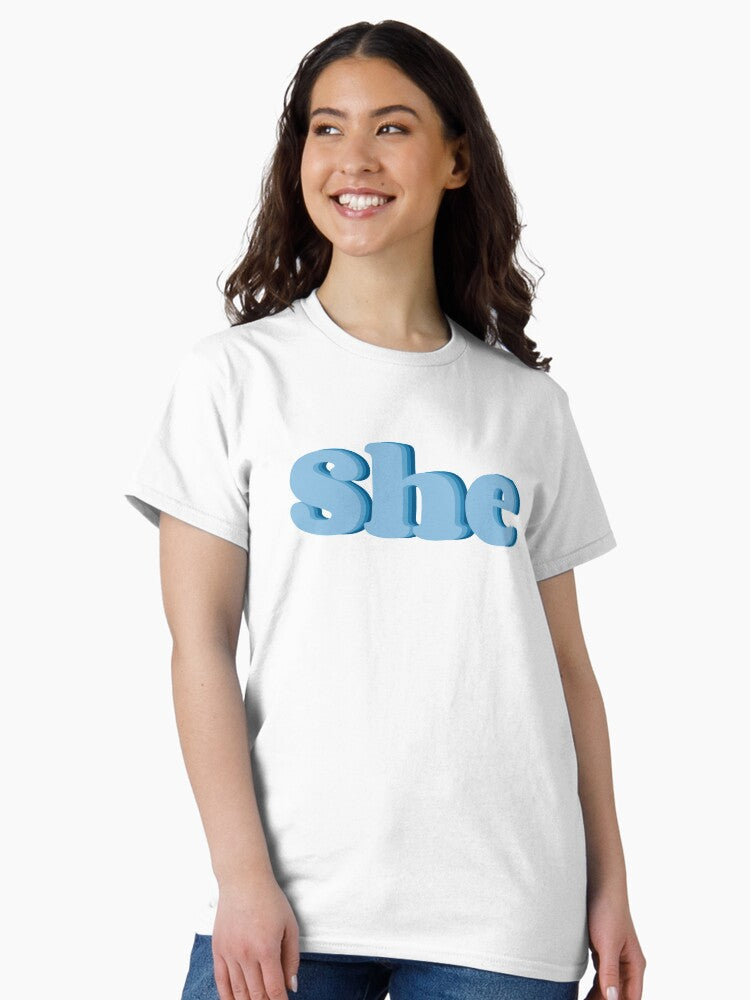 she by harry styles Classic T-Shirt Style002