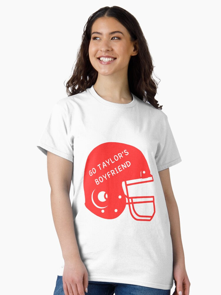 go taylor's boyfriend helmet Classic T-Shirt