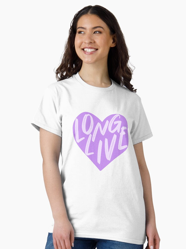 Taylor Swift speak now long live purple heart Classic T-Shirt