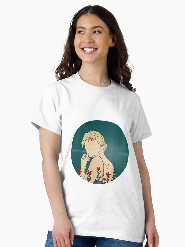 Taylor Swift Folklore Sticker Drawing Classic T-Shirt