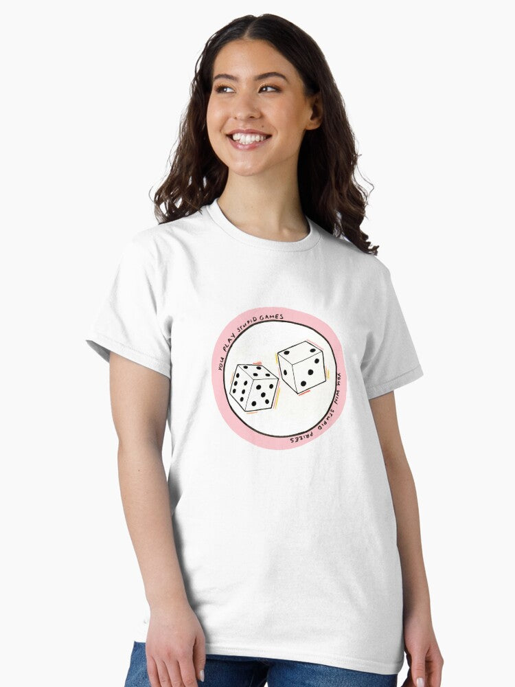 Stupid Games Circle Pink Classic T-Shirt
