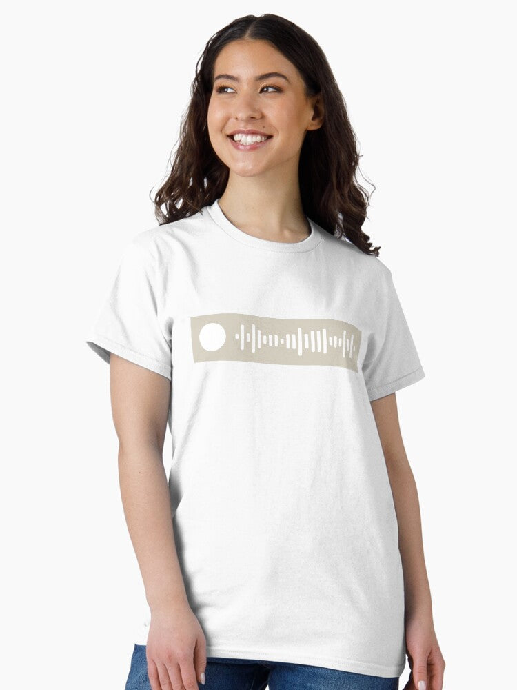 This is Me Trying Spotify Code - Taylor Swift Folklore Classic T-Shirt