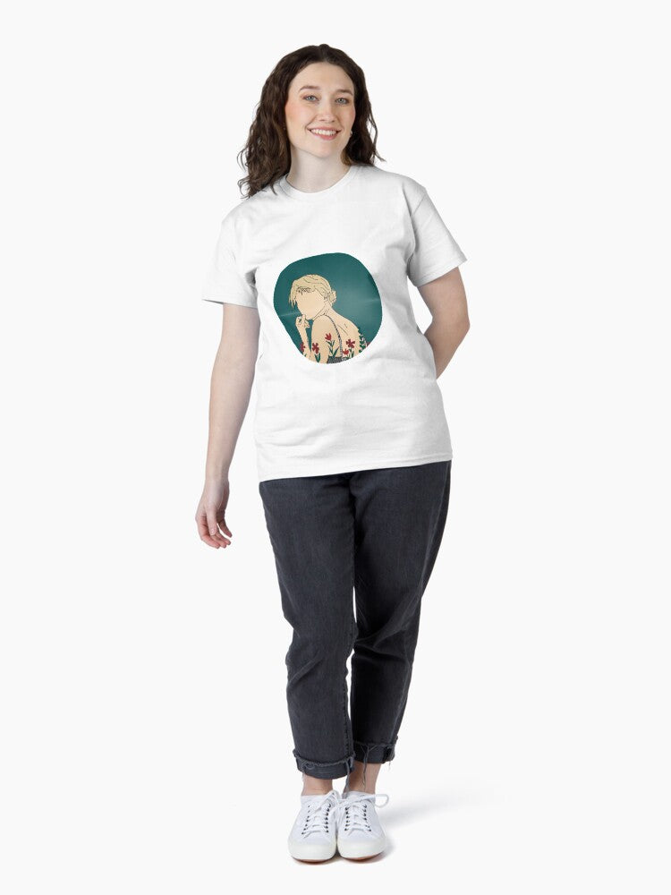 Taylor Swift Folklore Sticker Drawing Classic T-Shirt