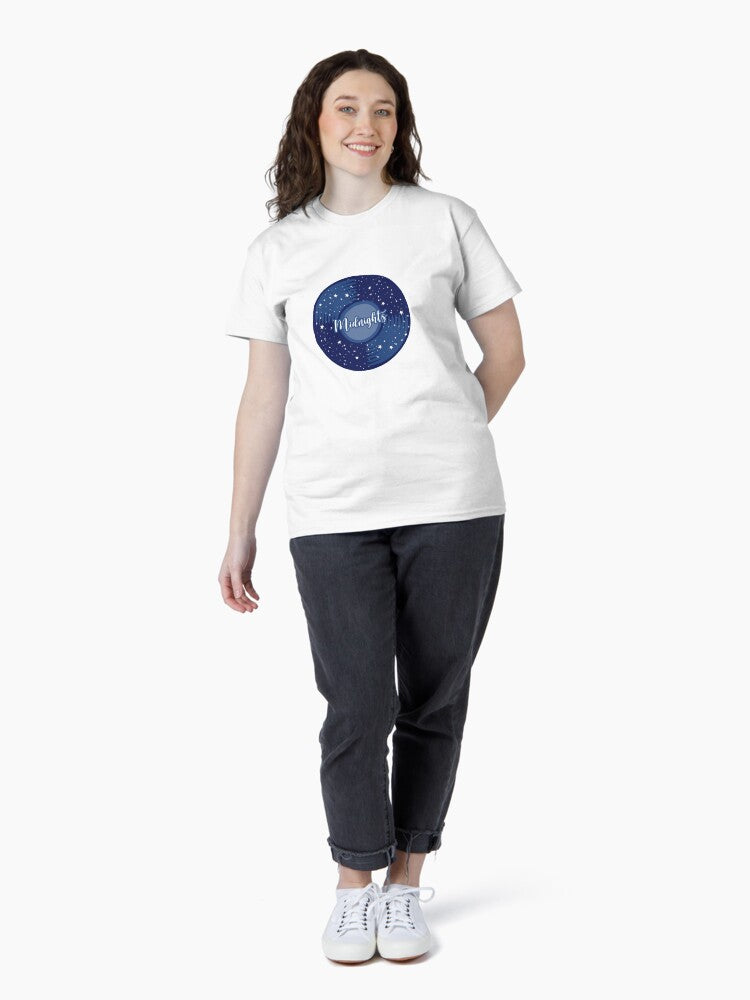 Midnights Inspired Album Vinyl Record Aesthetic - TS Classic T-Shirt