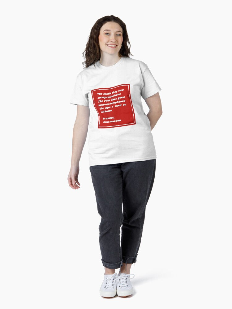 Taylor Swift - Midnights - Maroon Classic T-Shirt Style001